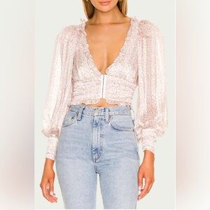 For Love and Lemons Natalie Crop Top